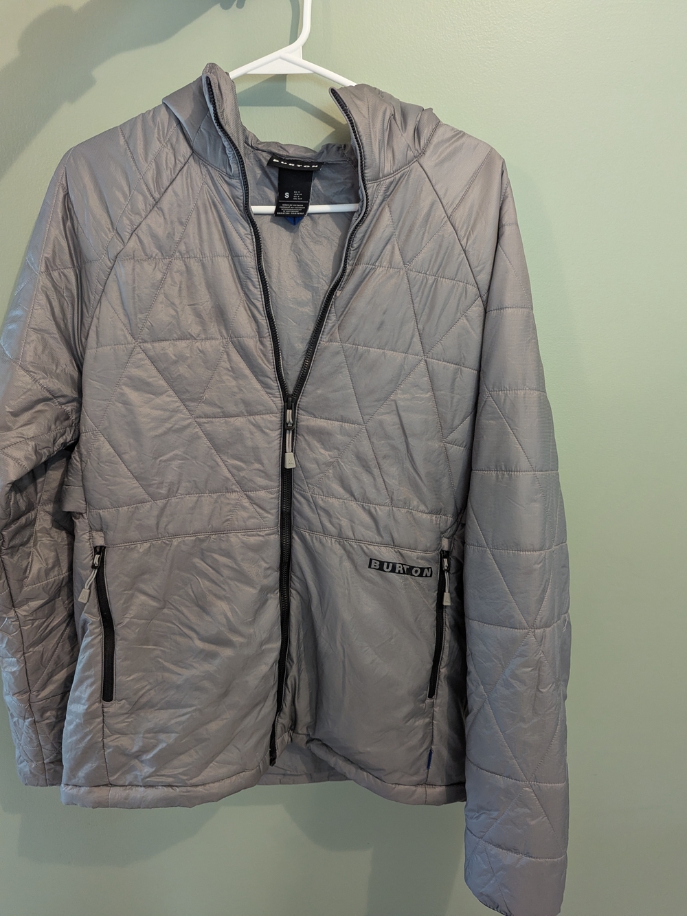 Burton Versatile Heat Hooded Synthetic Puffer Jacket - Men's Small